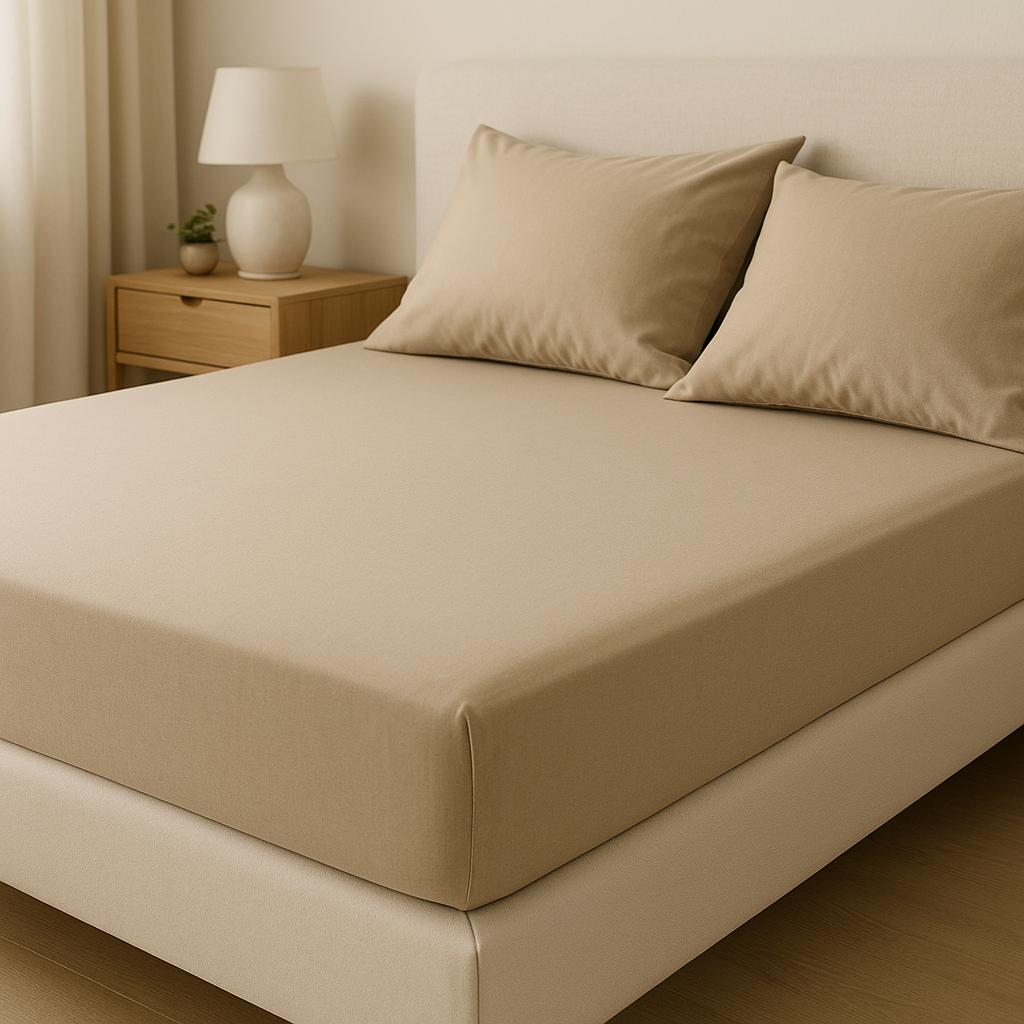 Spannbetttuch Elastan Basic