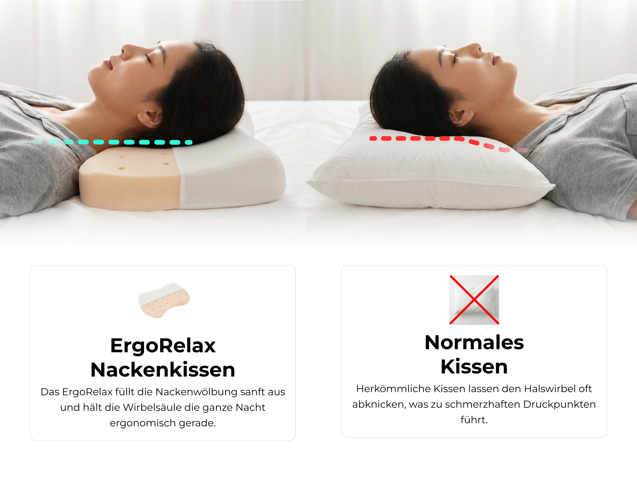 Nackenkissen ErgoRelax Verde